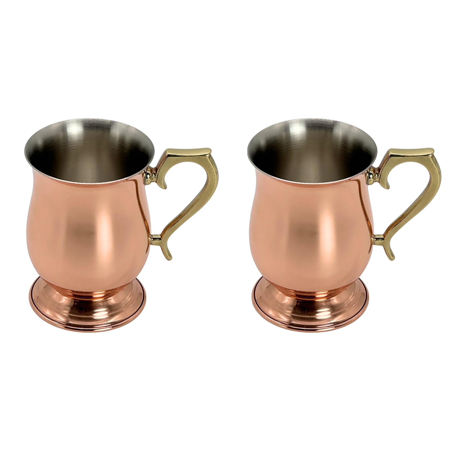 Amazon.co.jp: 新光金属 S-2505SA 銅製 ジョッキ 小 木箱入り 340ml